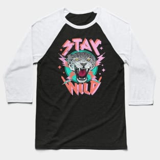 Stay Wild - Wild Cat Baseball T-Shirt